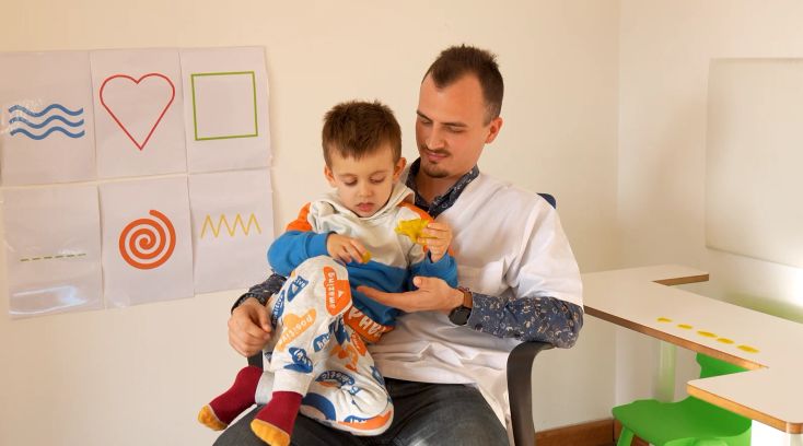 Ограмотяване на деца със специални образователни потребности.